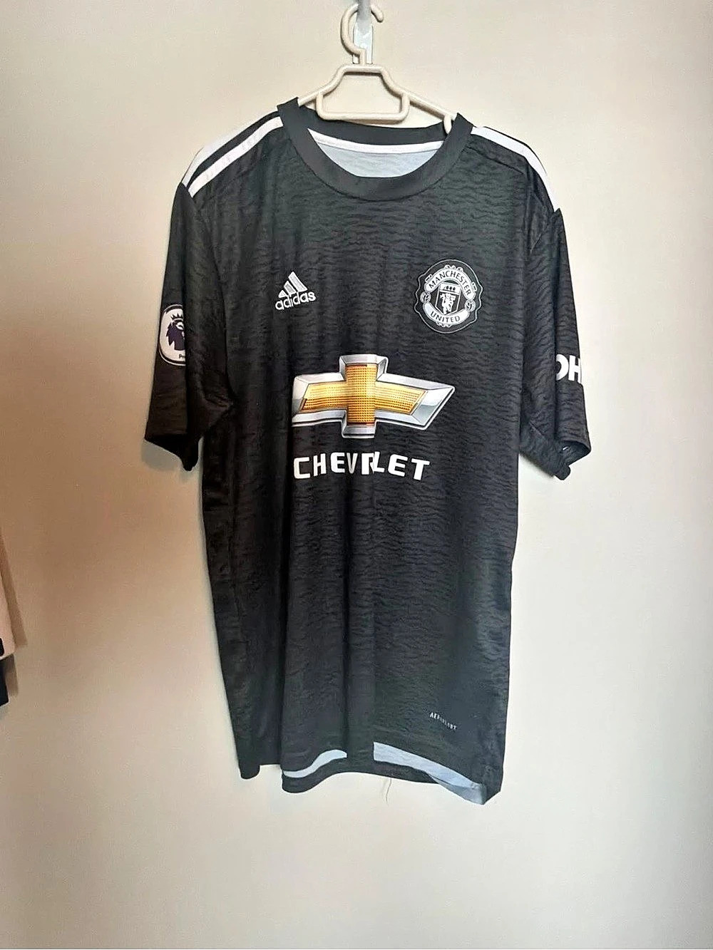 adidas Manchester United Rashford 10 jersey Black & Red Soccer Jersey